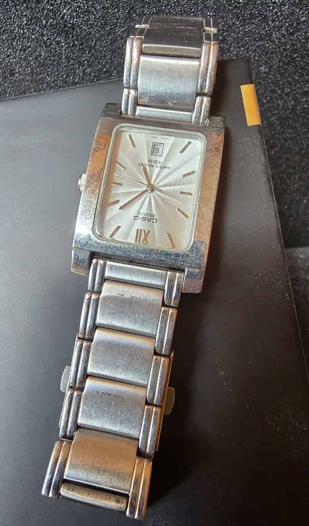 Casio Armbanduhr Herren Edelstahl gebraucht