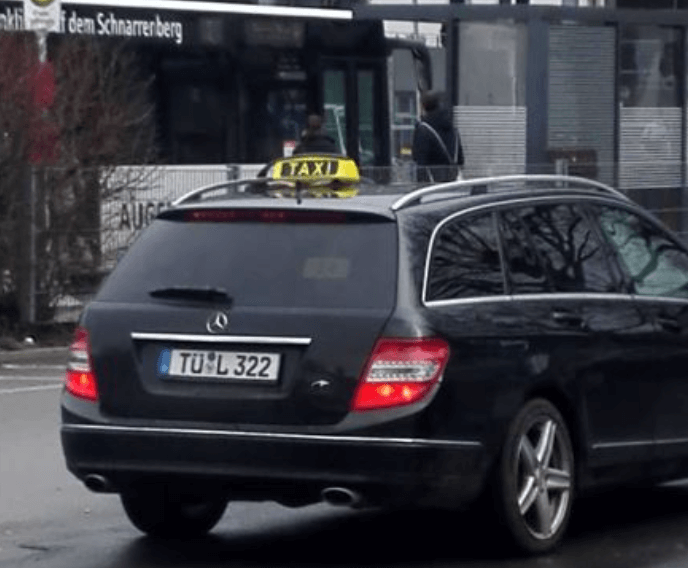 Taxi in Tübingen Nähe Hauptbahnhof